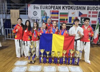 Campionat european de karate în Grecia. Tulcenii au pus umărul la situarea României pe IV