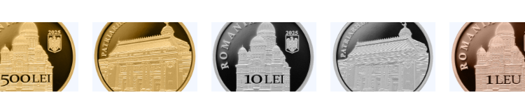 Centenarul Patriarhiei Române pe monede din aur, argint și tombac, pentru numismați