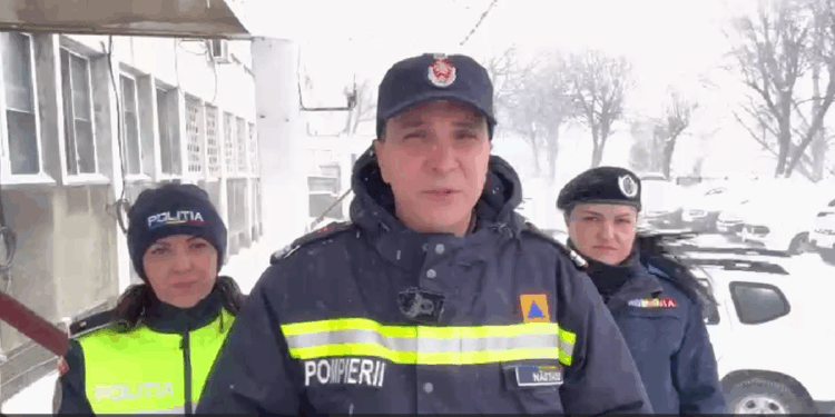 Codul portocaliu a activat Comitetul Județean pentru Situații de Urgență