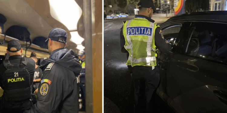 Din nou toată Poliția pe teren la acțiune tip razie. Amenzi de 212.247 lei