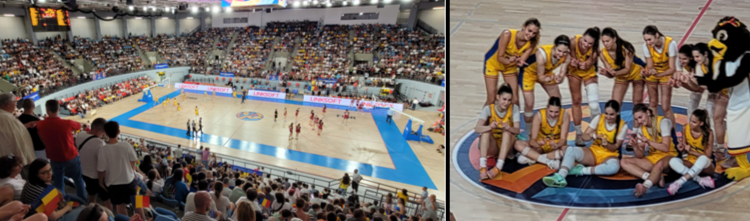 România, în semifinale/ Tricolorele au făcut spectacol în „Danubius Arena”