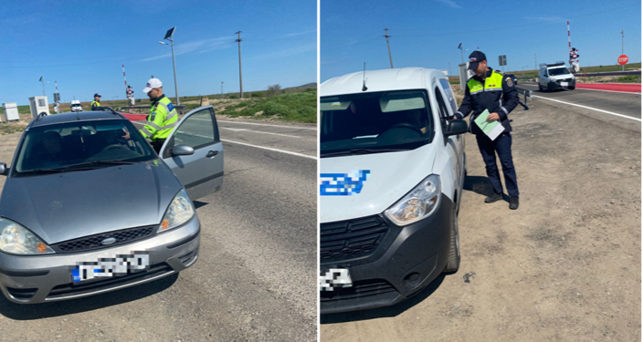 Controale la trecerile la nivel cu calea ferată