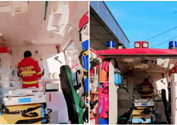 Autospecială pentru îngrijiri de urgență pe teren, pusă la treabă de Spitalul Județean