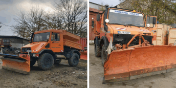 Utilajele de deszăpezire ale Serviciilor Publice sunt gata pregătite de intervenție!