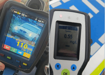 Pericol public/ Cu 110 km/h prin Baia și băut la volan