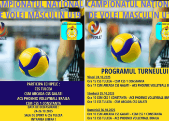 Începe voleiul de U19